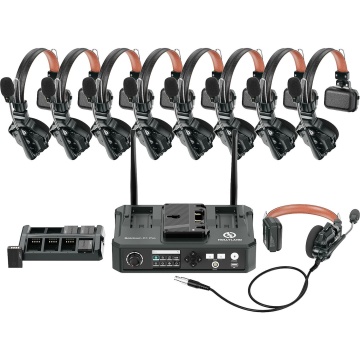 Hollyland Solidcom C1 Pro-HUB8S - Sistem Comunicatie Intercom Headset 9 casti si hub