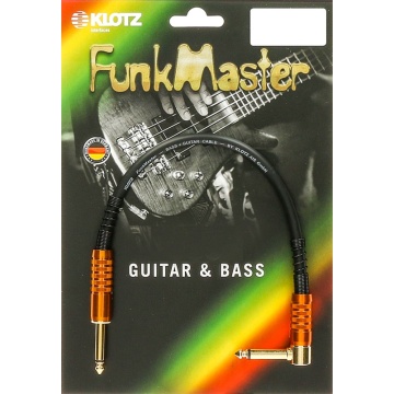 KLOTZ TMPR-0090 unbalanced FunkMaster Jack - Jack 0.9 m - Cablu de instrument Jack-Jack