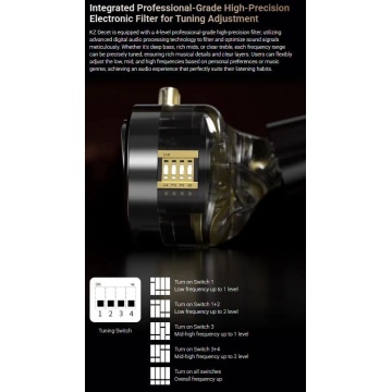 KZ Acoustics Decet Tuning - Casti in-ear - Img 11