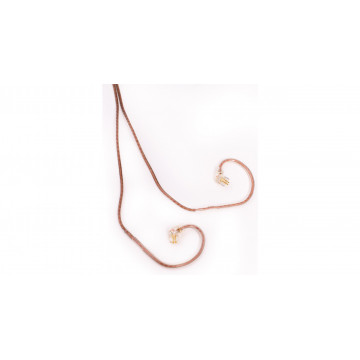 KZ Acoustics Transparent & Black Cable C PIN NO MIC - Cablu pentru casti in-ear - Img 3