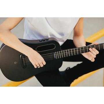 Lava Music ME Air Carbon Space Black - Airflow Bag - Chitara electro-acustica cu efecte built-in - Img 11