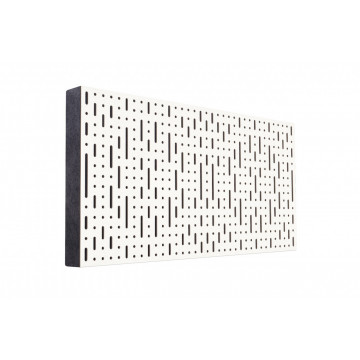 Mega Acoustic FiberPRO 120 BinaryBean Alb Negru - Panou acustic cu vata minerala