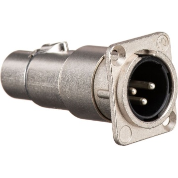 Neutrik NA3MDF - Adaptor pentru panou XLR mama - XLR tata - Img 2