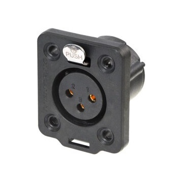 Neutrik NC3FDX-TOP - Conector XLR mama 3 pini