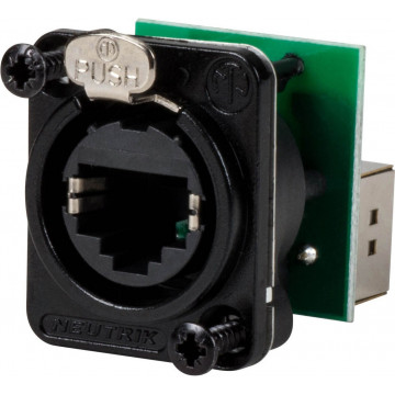 Neutrik NE8FDP-B - Conector de panou RJ45