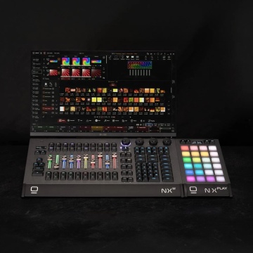 Obsidian NX Play - Controller ONYX cu 24 pad-uri RGB 4 taste LED USB-C 2.0 si MIDI optional - Img 15