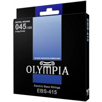 Olympia EBS415 Long-Scale Otel-Nichel 45-105 - Set corzi chitara bass