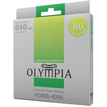 Olympia HQBB-4095 Long-Scale Bronz 40-95 - Set corzi chitara bass acustica