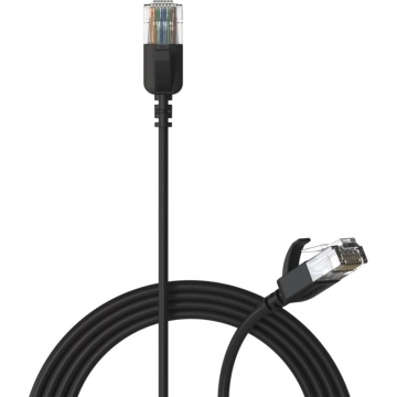 ProCab CSD560B/0.3 - Cablu de retea 0.3 metri CAT6A U/UTP RJ45 tata - RJ45 tata slim 30 AWG LSHF - Img 3