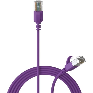 ProCab CSD560V/1.5 - Cablu de retea 1.5 metri CAT6A U/UTP RJ45 tata - RJ45 tata slim 30 AWG LSHF