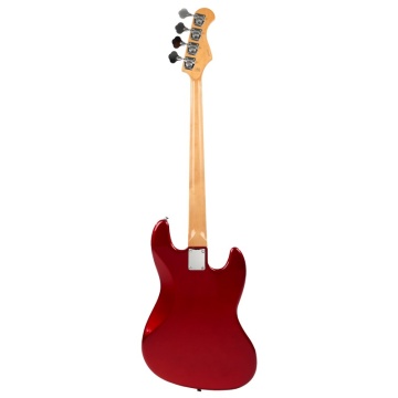 Prodipe Guitars JB80 LH RA Candy Red - Chitara bass electrica pentru stangaci - Img 2
