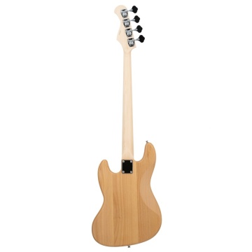Prodipe Guitars JB90 MA Alder 4 Natural - Chitara bass electrica - Img 2