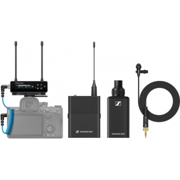 Sennheiser EW-DP ENG SET (R1-6) - Sistem wireless cu microfon lavaliera si transmitator shotgun - Img 3