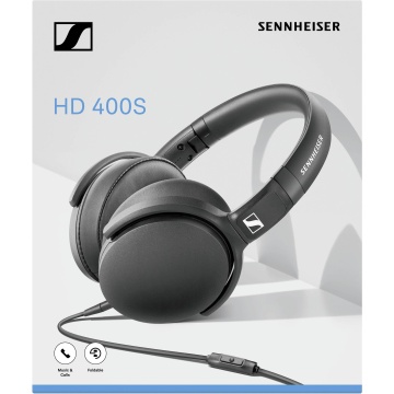 Sennheiser HD 400S - Casti over-ear inchise pliabile cu microfon si Jack 3.5 mm - Img 5