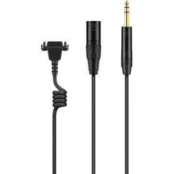 Sennheiser HEADSET CABLE X3K1 - Cablu headset XLR 3 pini tata + Jack 6.3 mm TRS tata la conector proprietar 2 m