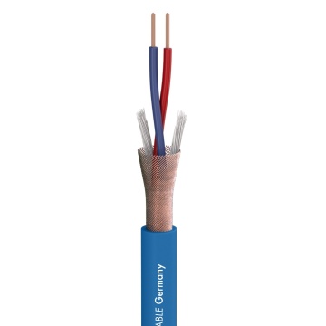 Sommer Cable 200-0002 Stage 22 Highflex Blue - Cablu de microfon la metru