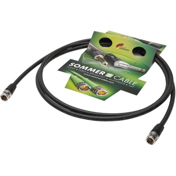 Sommer Cable DZGR-0200-SW-SW SC-Vector PLUS Black 2 m - Cablu BNC
