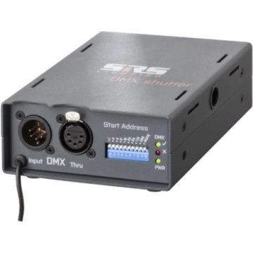 SRS Light DMX Shutter-3 - Obturator motorizat pentru videoproiector cu control DMX XLR cu 3 pini si functie Mirror - Img 2