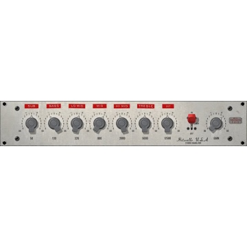 Universal Audio UAD Hitsville EQ Collection - Bundle 2 plugin-uri EQ custom vintage cu 7 benzi si control mid/side