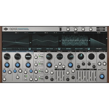 Universal Audio UAD Opal Morphing Synthesizer - Plugin sintetizator virtual hibrid analog-wavetable cu filtre morphing si efecte