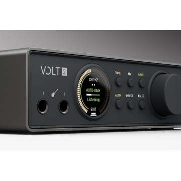 Universal Audio Volt 2 Gen 2 - Interfata audio USB 2x4 32-bit/192 kHz cu 2 preamp-uri Tone Shaping Auto-Gain Clip Protection - Img 4