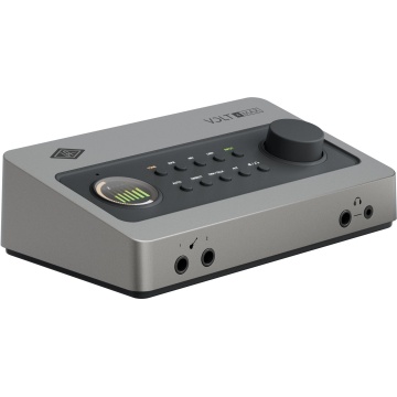 Universal Audio Volt 4 Max - Interfata audio USB 12x6 32-bit/192 kHz cu 2 preamp-uri Tone Shaping compresie Max ADAT MIDI