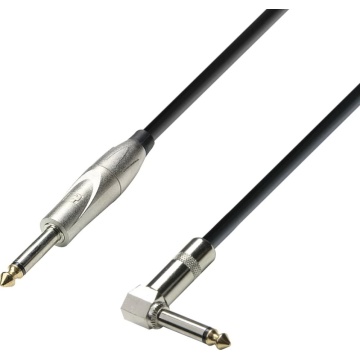 Adam Hall 3Star Instrument 6m Angle - Cablu de instrument Jack 6.3 mm in unghi / Jack 6.3 mm