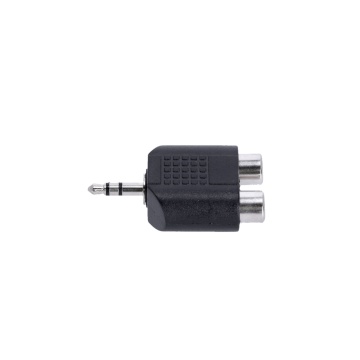 Adam Hall 4 STAR AY RF2 MM3 - Adaptor Y 2 x RCA mama - Jack 3.5 mm tata TRS - Img 3