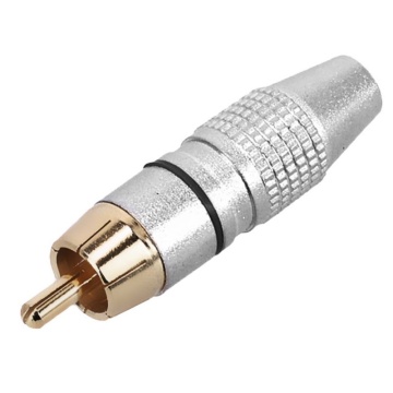 Adam Hall 4 STAR CR2 BLK - Conector RCA tata