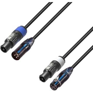 Adam Hall 5 STAR H PCON A 0300 3m - Cablu audio hibrid
