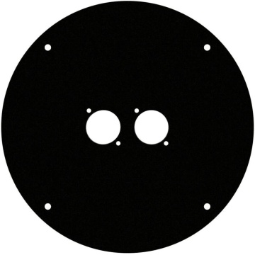 Adam Hall 70225 D 2 - Panou frontal pentru tambur 70225 cu 2 gauri tip D