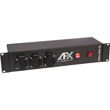AFX Light PBOX-9SW-FR - Prelungitor rack 2U cu 9 prize