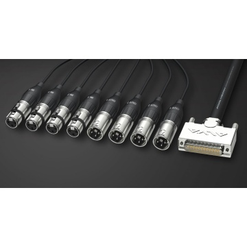Alva Audio D-Sub25 male - 8 x XLR 3M - D-Sub25 la XLR