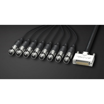 Alva Audio D-SUB25 TATA - 8 X XLR MAMA 5M - Adaptor D-Sub25 la XLR