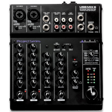 ART USBMix6 - Mixer analogic USB