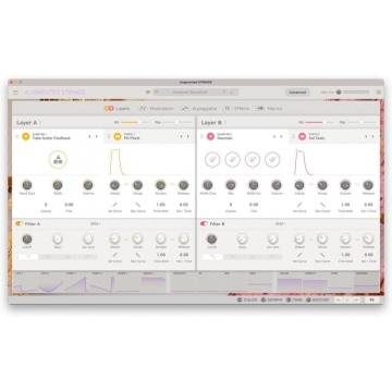 Arturia Augmented STRINGS - Instrument virtual hibrid de instrumente cu corzi cu sampling si sinteza 500+ preseturi MPE - Img 4