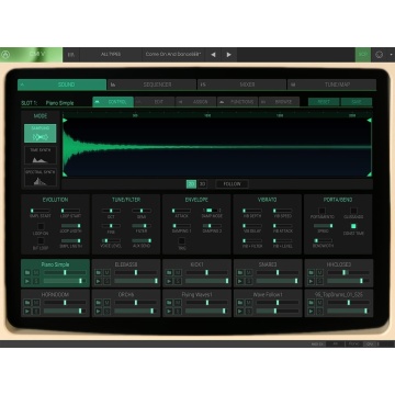 Arturia CMI V - Plugin instrument virtual sampler si sintetizator digital 8-bit cu 10 piste si sequencer cu 32 pasi - Img 2