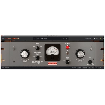 Arturia Comp TUBE-STA - Plugin compresor cu lampi side-chain si modelare analogica - Img 2