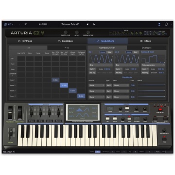 Arturia CZ V - Plugin sintetizator virtual cu sinteza phase distortion 32 voci si 4 sloturi FX - Img 3