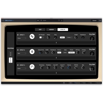 Arturia Emulator II V - Plugin instrument virtual sampler multitimbral 8-bit cu filtre analogice si efecte - Img 4