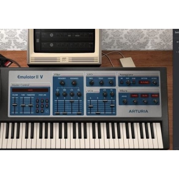 Arturia Emulator II V - Plugin instrument virtual sampler multitimbral 8-bit cu filtre analogice si efecte - Img 14
