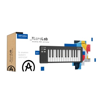 Arturia MicroLab mk3 Black - Claviatura MIDI - Img 8