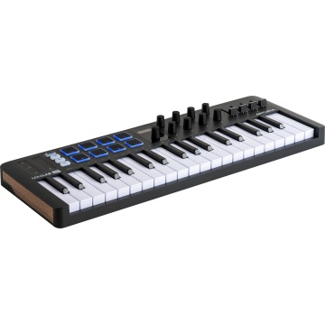 Arturia MiniLab 37 Black - Claviatura MIDI USB-C 37 clape cu velocitate