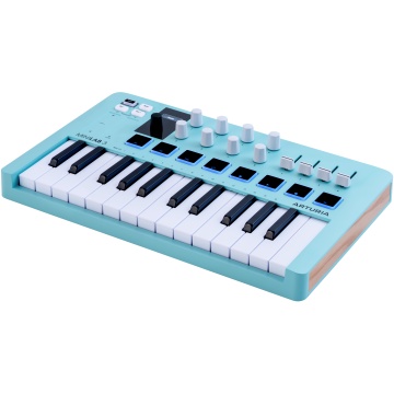 Arturia MiniLab Mk3 Aquamarine - Claviatura MIDI portabila
