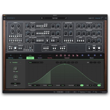 Arturia Synthx V - Plugin sintetizator virtual analog bi-timbral cu 16 voci Multi-Arp MPE si 240 preseturi - Img 2
