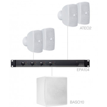 Audac Subli 2.5E W - Sistem complet pentru instalatii audio fixe