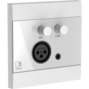 Audac WP210/W - Panou de intrare audio - Img 2