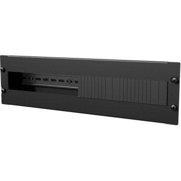 Caymon BDP06/B - Blind plate pentru sina DIN 6 module 10 bucati - Img 3