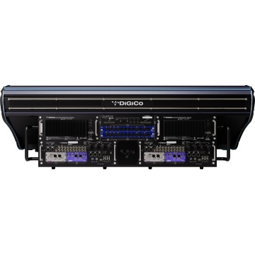 DiGiCo Quantum 638 - Consola digitala de mixaj audio 256 canale 38 fadere 3x touchscreen 17 inch MADI Optocore Dante DMI - Img 2
