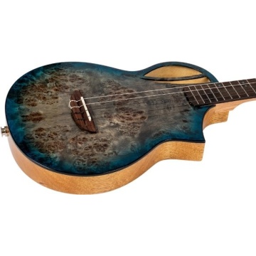 Flight Aviator Galaxy Baritone BL CE - Ukulele baritone electro-acustic - Img 3